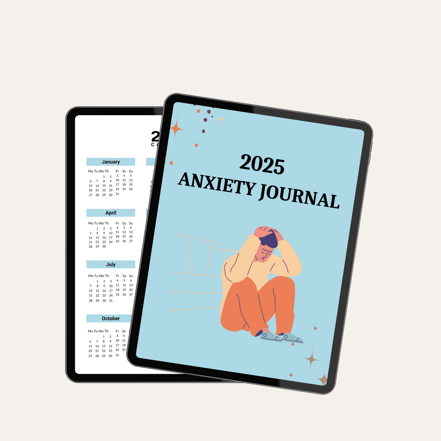 Find Calm: Anxiety Relief Journal & Stress Management Planner