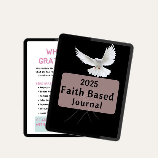 2025 Faith-Based Journal – Inspirational Notebook for Reflection & Spiritual Growth

