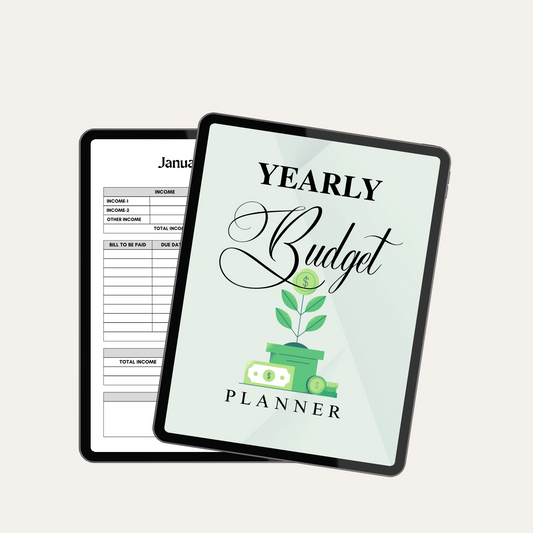 Ultimate Yearly Budget Planner – Stay on Track & Achieve Financial Goals

